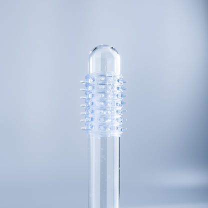 CockSleeve 2-Pack – Transparante & Blauwe Penis Sleeves met Textuur
