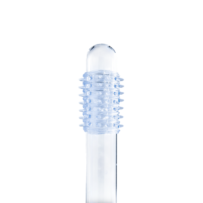 CockSleeve 2-Pack – Transparante & Blauwe Penis Sleeves met Textuur