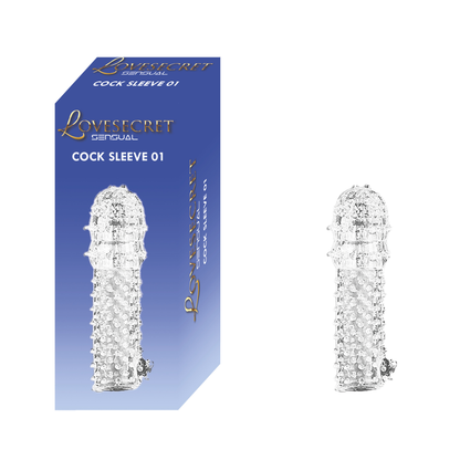 Penis Sleeve Transparant 12.5cm