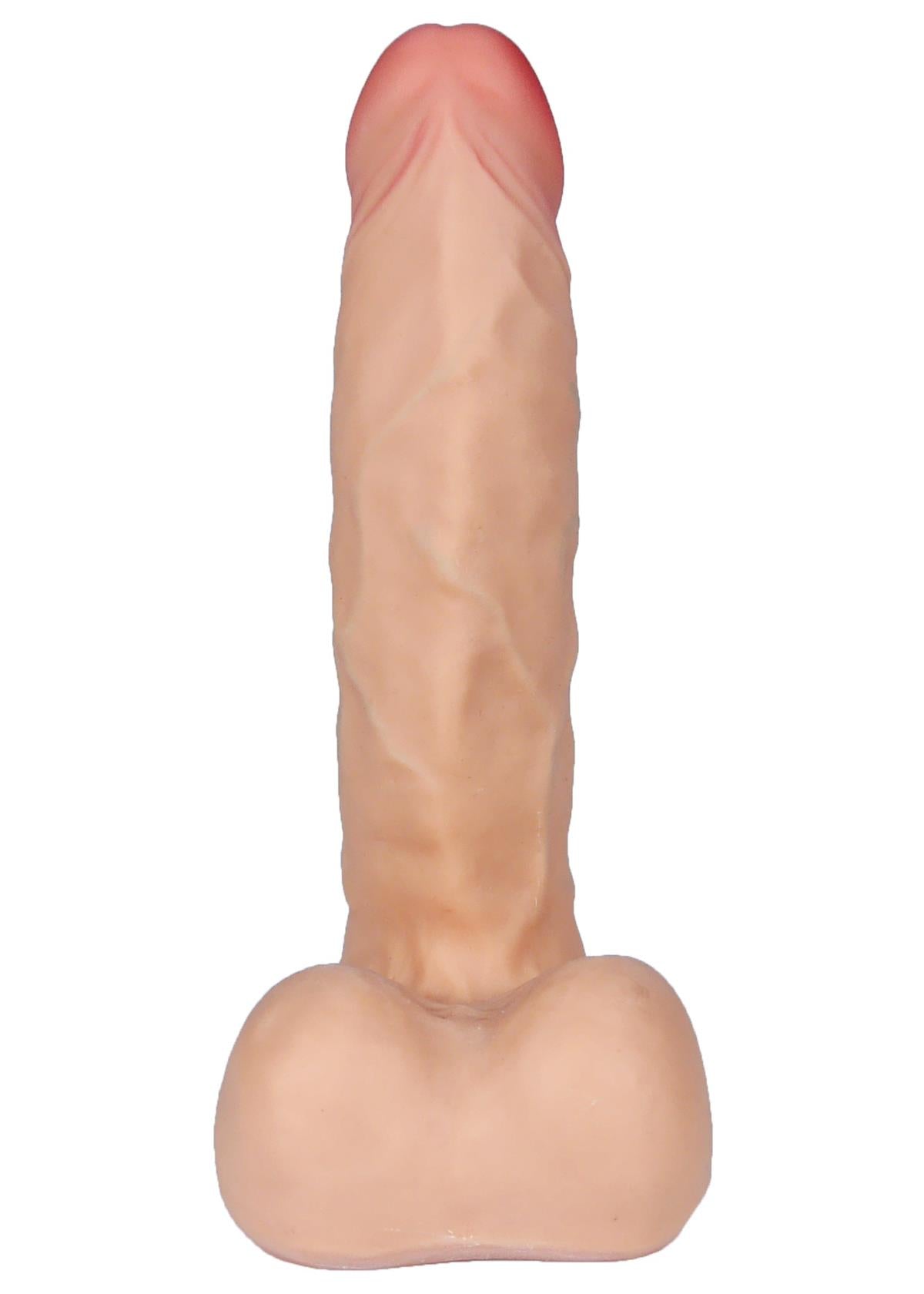Boysoftoys Asklepios Loveclonex Ultra Realistic Dildo - Cyber skin feels like real - Better then Silicone - 4,8 cm thick - Suction Cup - Flesh - 8 inch / 23 cm - 21-00021
