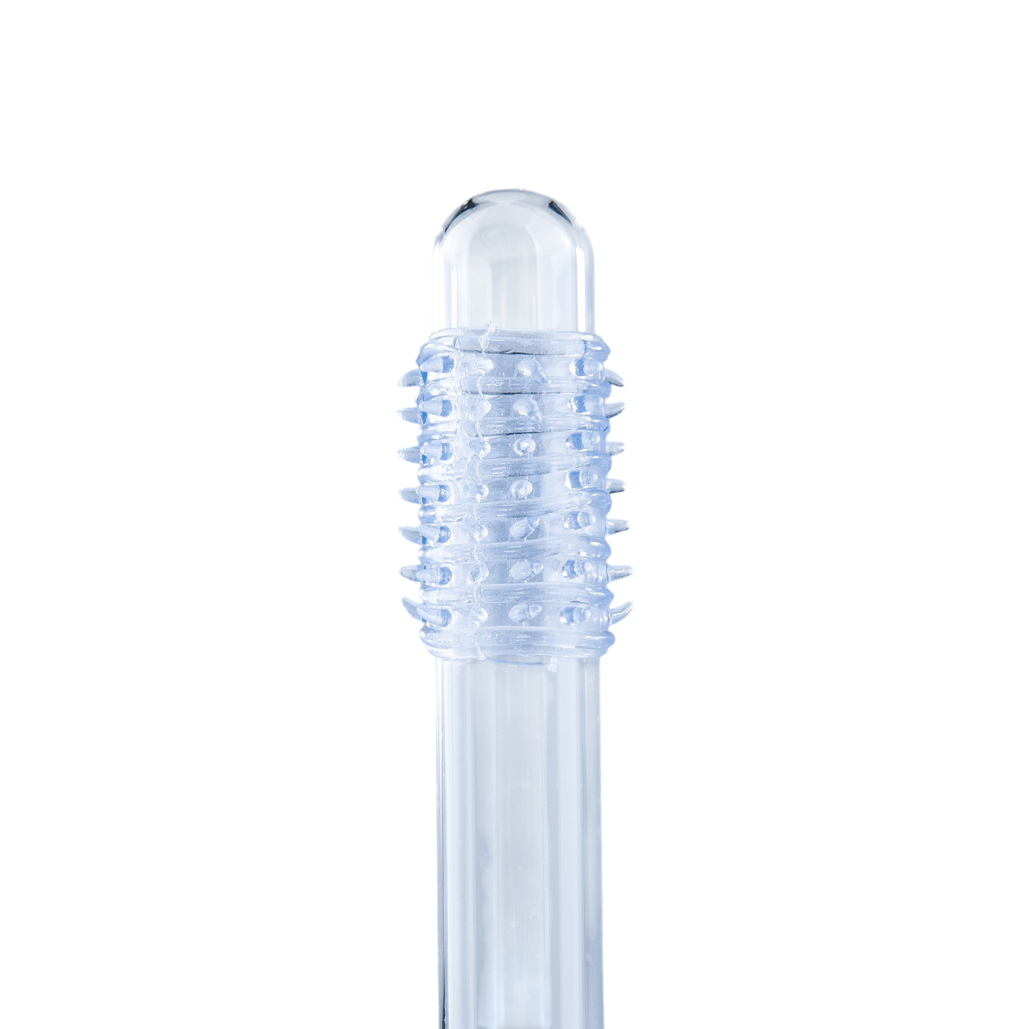 CockSleeve 2-Pack – Transparante & Blauwe Penis Sleeves met Textuur