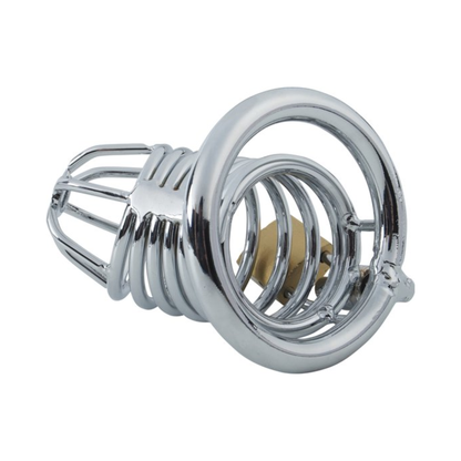 Prison Break Chastity Cage – RVS Penis Kooi - Silver