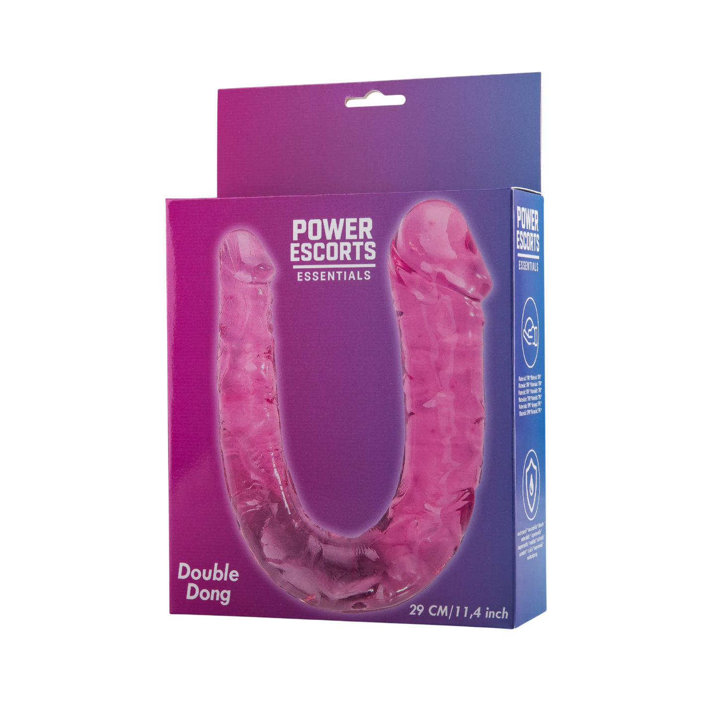 Clear Double Dong – Realistische Dubbele Dildo 29 cm