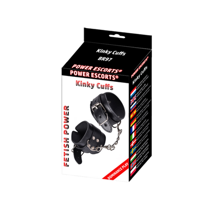 Verstelbare BDSM Handboeien met Ketting