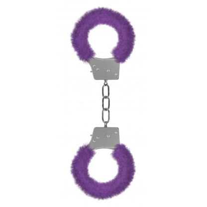 Fluffy Handboeien In Paars