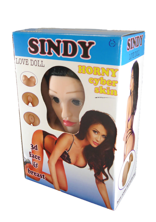 Boysoftoys – Sindy Opblaaspop met Echt Gezicht – XXL – 26-00020
