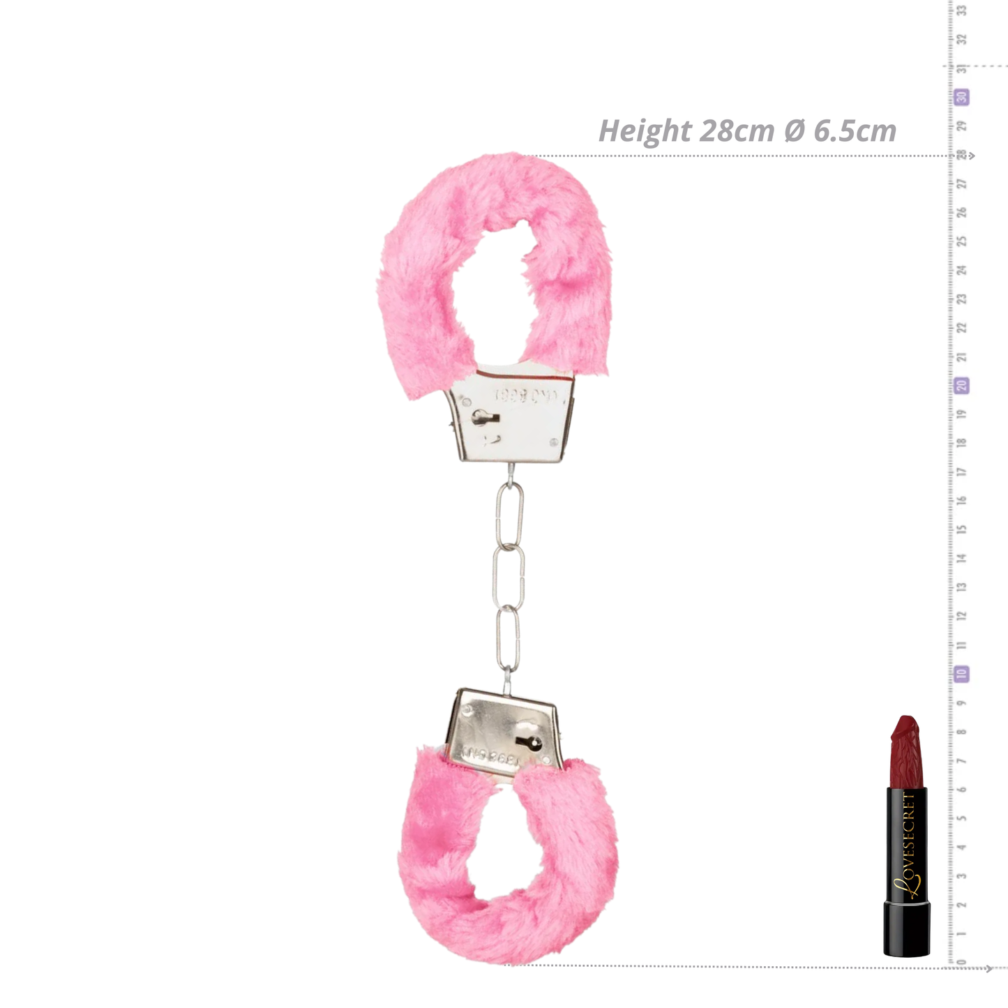 Fluffy Handboeien in Roze