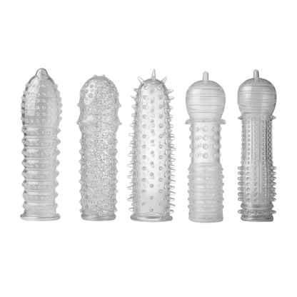 Penis Sleeve Transparant 12.5cm