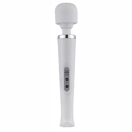 Wand Massager – Oplaadbare Krachtige Multi-Speed Vibrator (32.5cm Wit)