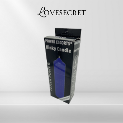 LoveSecret Kinky Candle – Lage Temperatuur Kaars – Paars