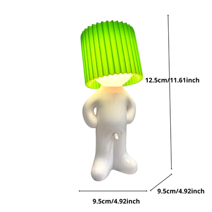 Mr. Lightdick – Ondeugende Tafellamp met Groene Glow & USB-C Oplaadfunctie