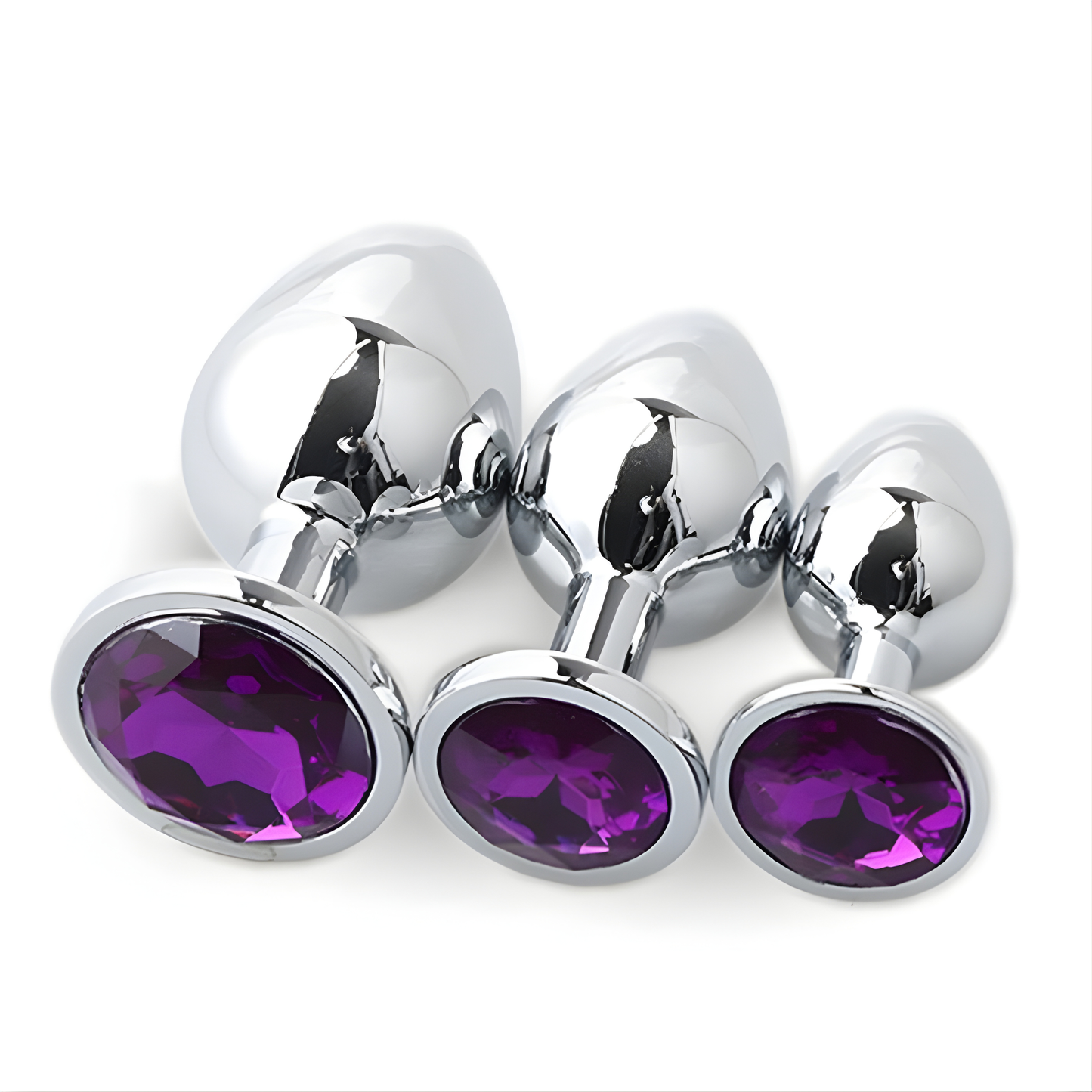 Starters Buttplug Set Met Paars Kristal
