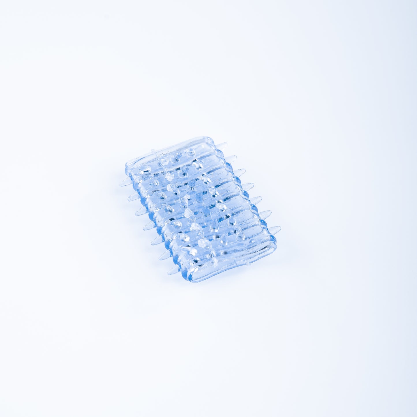 CockSleeve 2-Pack – Transparante & Blauwe Penis Sleeves met Textuur