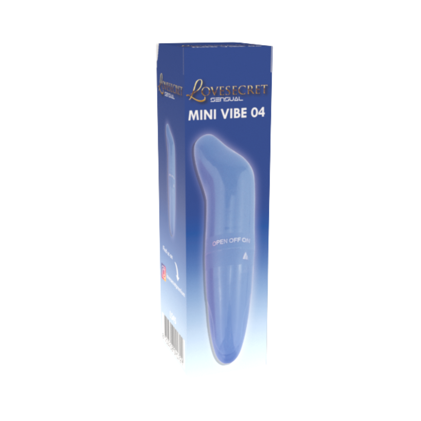 Dolfijn Mini Vibrator Blauw 11.8cm