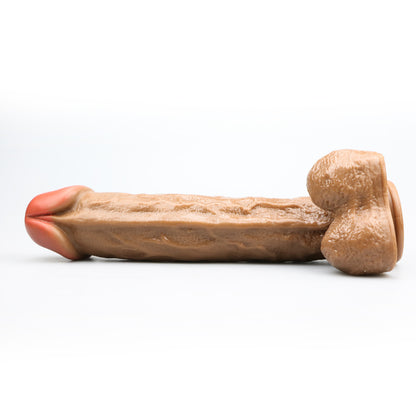Realistische Dildo met Zuignap – 28,5 cm Flesh
