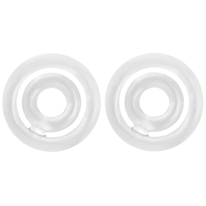 Transparante Cockring Set (2 Stuks)