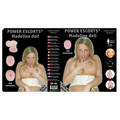 Madeline Opblaaspop met Extra Masturbator – 160 CM