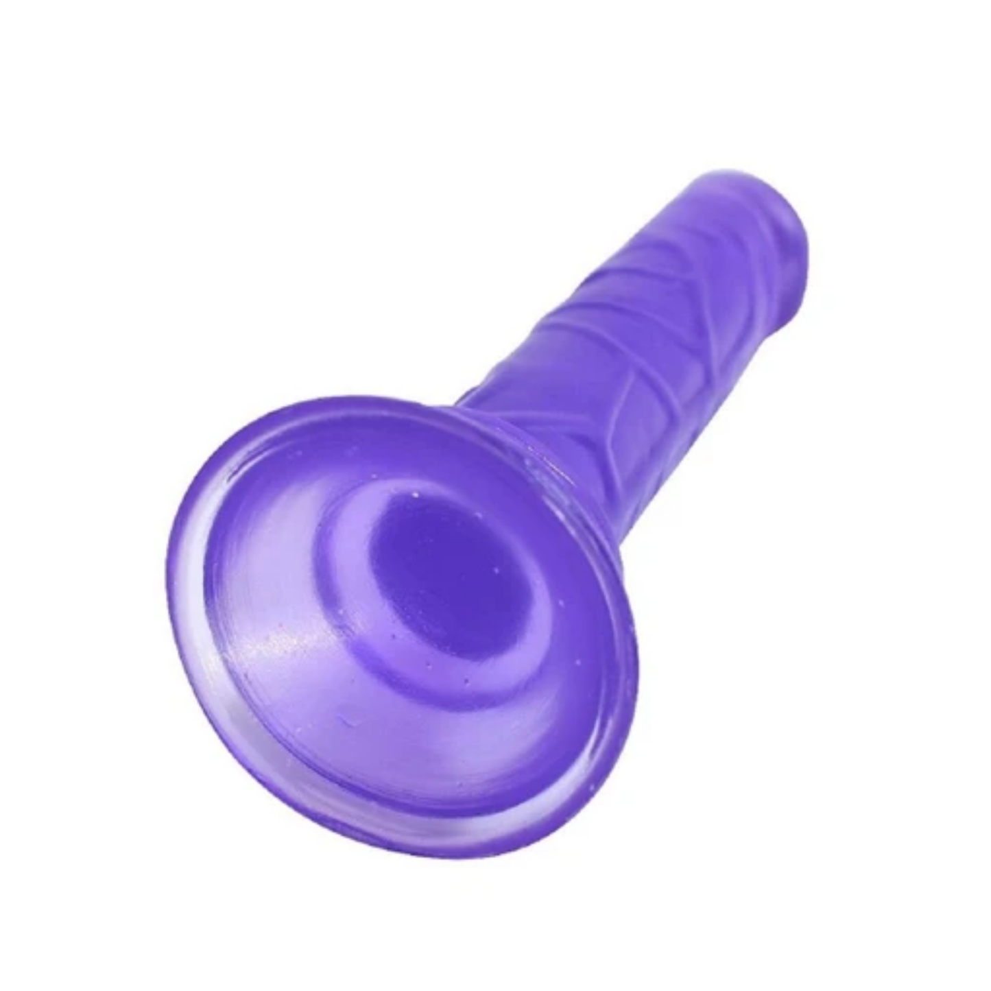 Paarse Mini Dildo met Zuignap (14 cm)