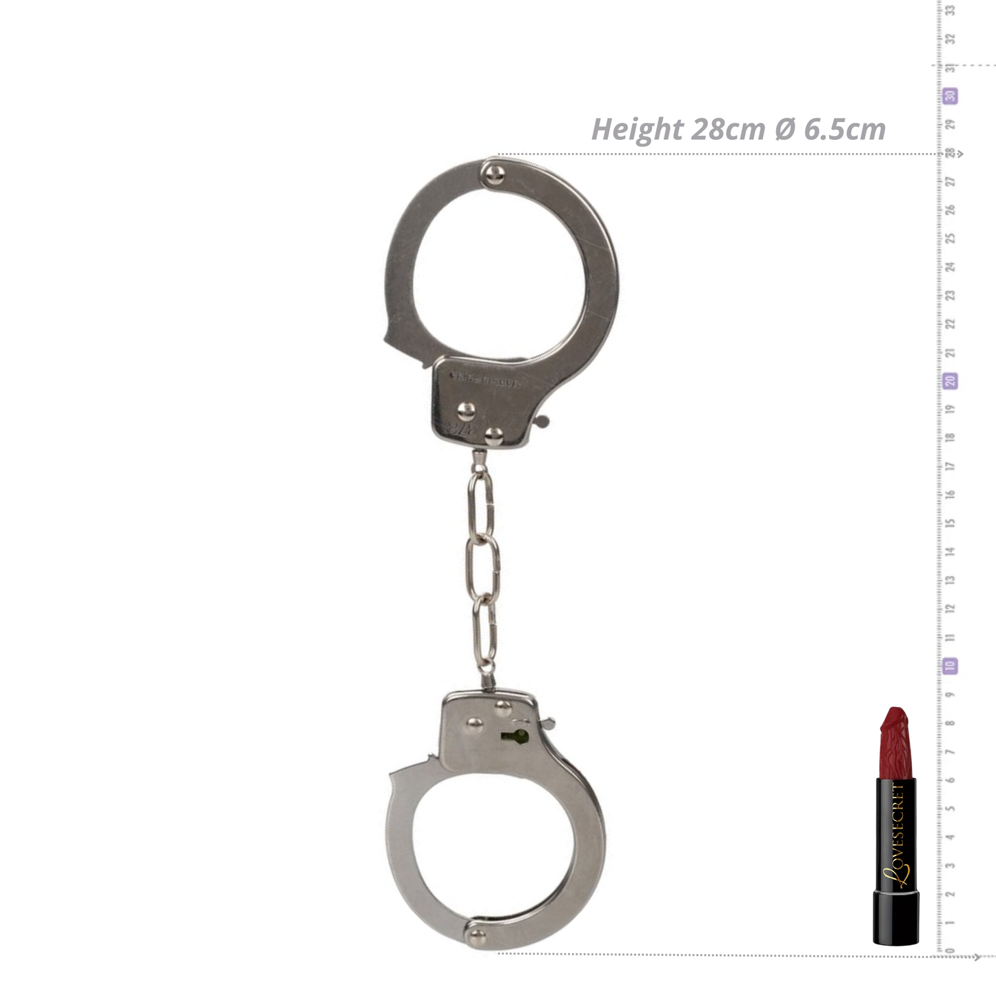 Metalen BDSM Handboeien met Sleutels