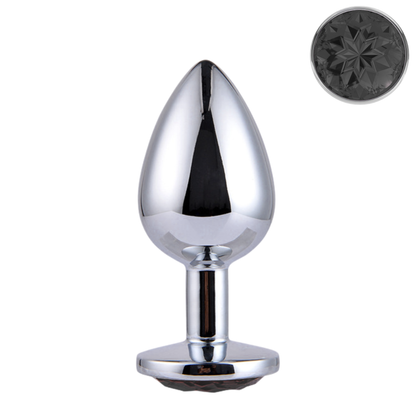 Starters Buttplug Set Met Zwart Kristal