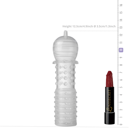 Penis Sleeve Transparant 12.5cm