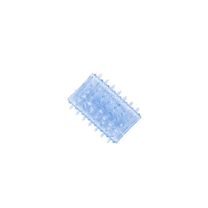 CockSleeve 2-Pack – Transparante & Blauwe Penis Sleeves met Textuur
