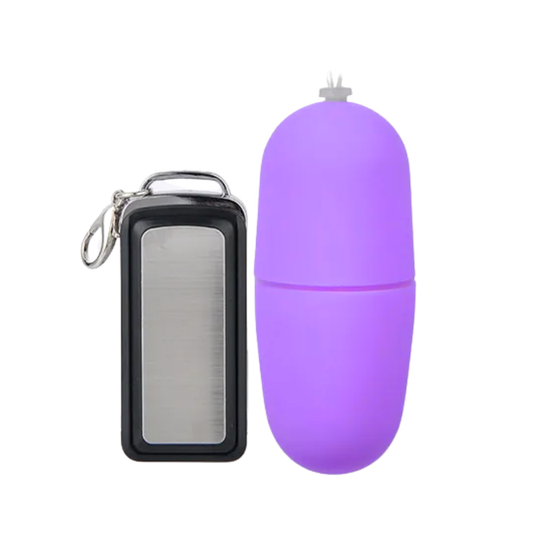 Vibrerend Ei met Afstandsbediening Paars