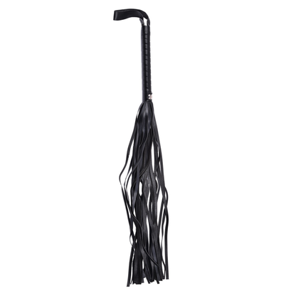 Kinky Whip – Luxe BDSM Zweep met Leren Slagen (45 cm)