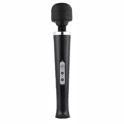 Wand Massager – Oplaadbare Krachtige Multi-Speed Vibrator (32.5cm Zwart)