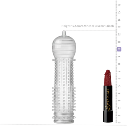 Penis Sleeve Transparant 12.5cm
