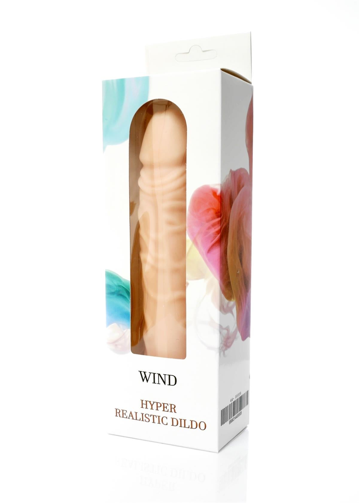 Bossoftoys - 44-00009 - Wind - Realistic  Dildo - Cyber leather - Extra ordinary Flexible Material - Flesh - 19,5 cm
