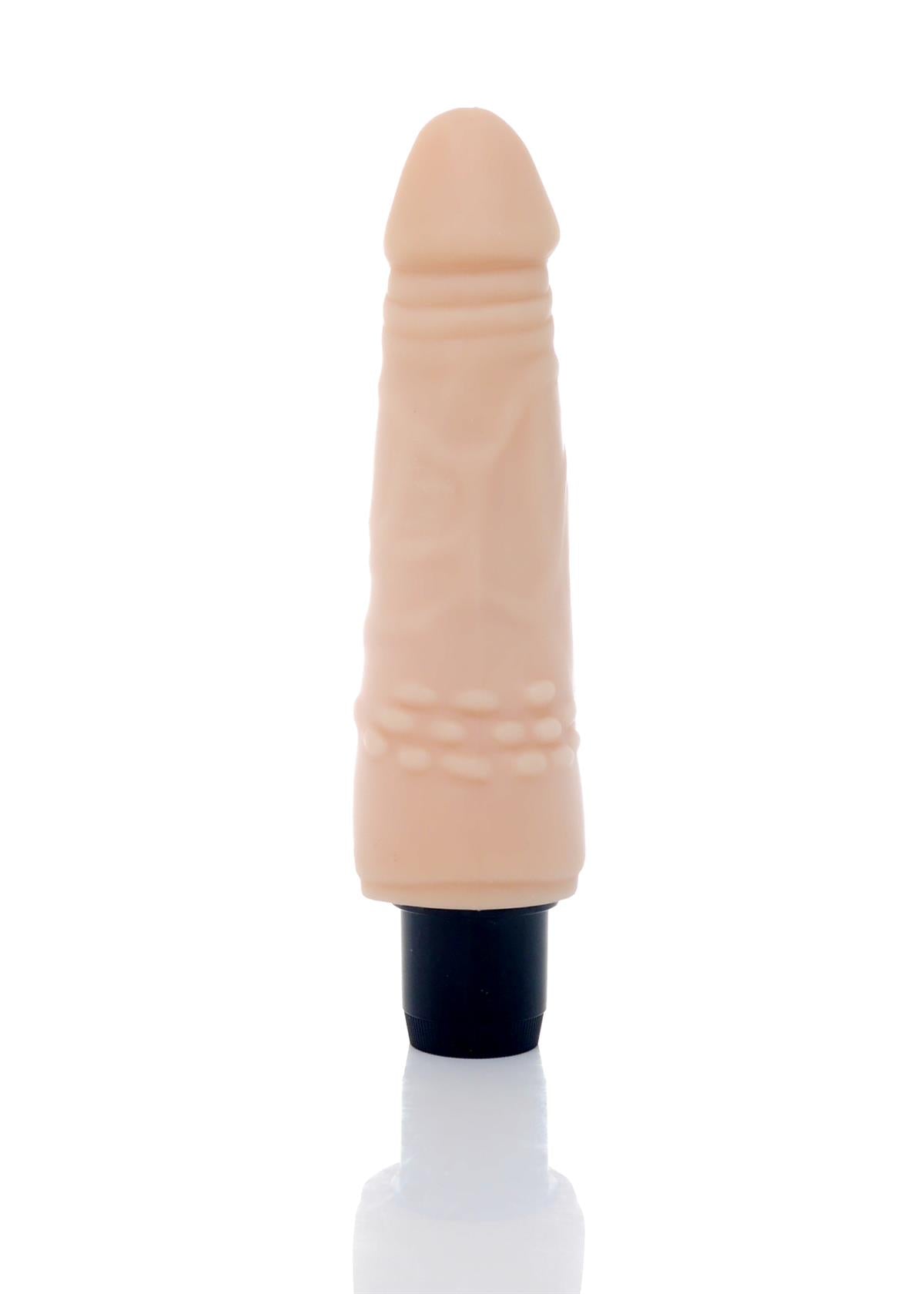 Boysoftoys – Hurricane Realistic Vibrator – 18,5 cm – Cyber Leather – Flesh – 44-00001