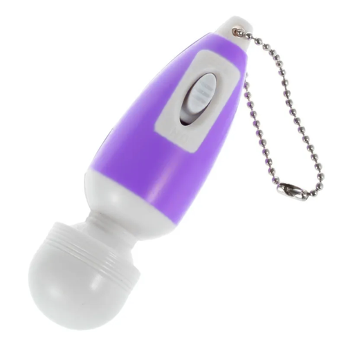 Mini Wand Sleutelhanger – Compacte Massager Vibrator Paars