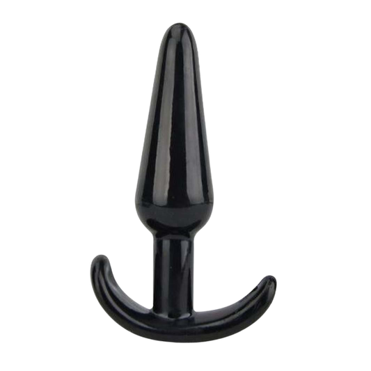 Zwarte Anale Buttplug 12,3 cm