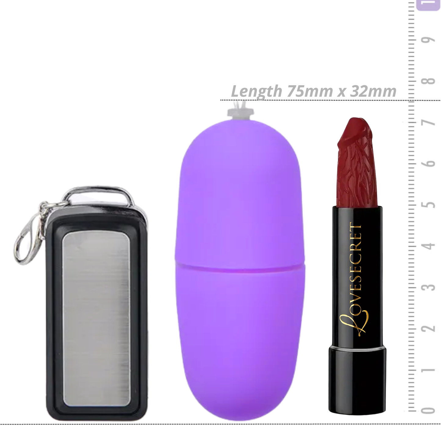 Vibrerend Ei met Afstandsbediening Paars