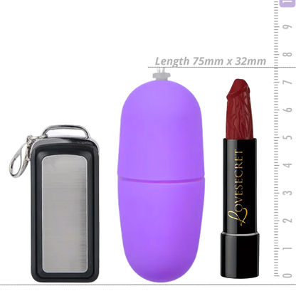 Vibrerend Ei met Afstandsbediening Paars