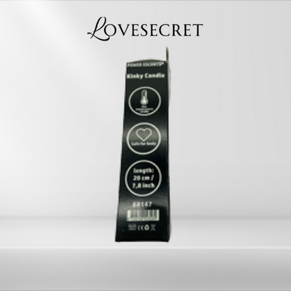 LoveSecret Kinky Candle – Lage Temperatuur Kaars – Paars