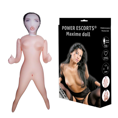 Maxime Opblaasbare Sekspop met 3 Openingen