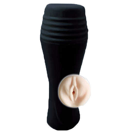 Luxe Siliconen Masturbator met Realistische Sensatie Wit