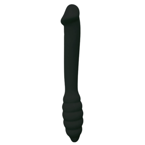Rocket Dong Dubbelzijdige Dildo – 20,3cm - Zwart