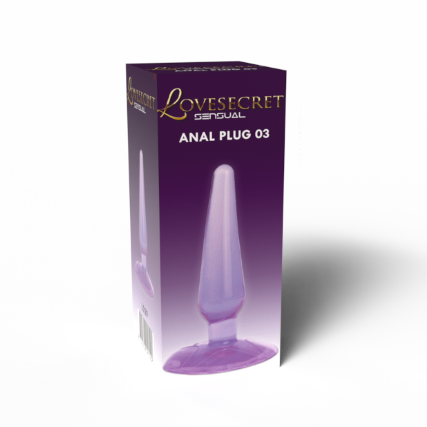 Paarse Buttplug 11 cm