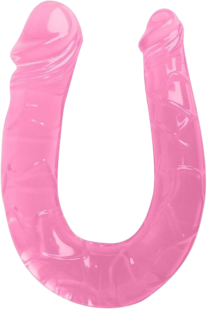 Clear Double Dong – Realistische Dubbele Dildo 29 cm