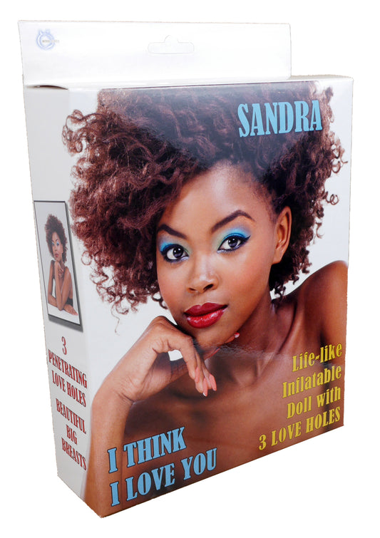 Boysoftoys Sandra Blow Up Love Doll – Black Beauty Edition