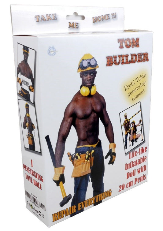 Boysoftoys Tom Builder Mannelijke Opblaaspop – 150 cm