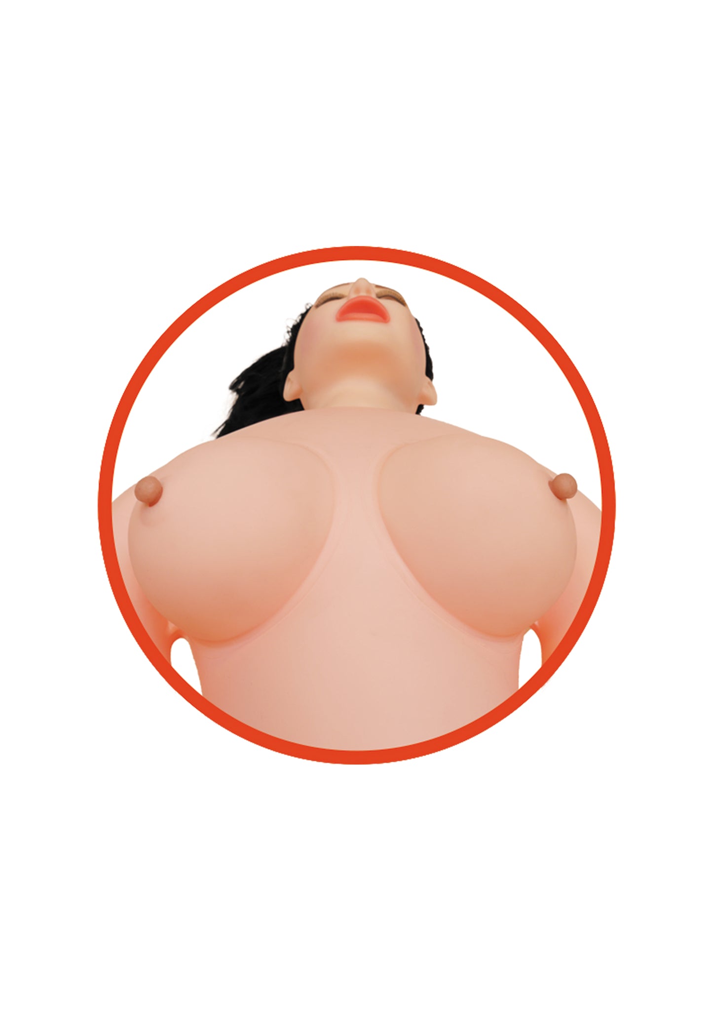 Boysoftoys Angelina Blow Up Doll Real Face - Extra pump - Extra vibrating part - 59-00001