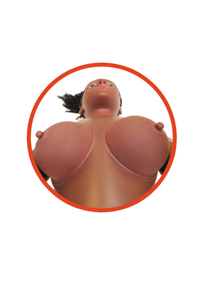 Boysoftoys Alecia Blow Up Doll – Real 3D Face Edition Zwarte Chick