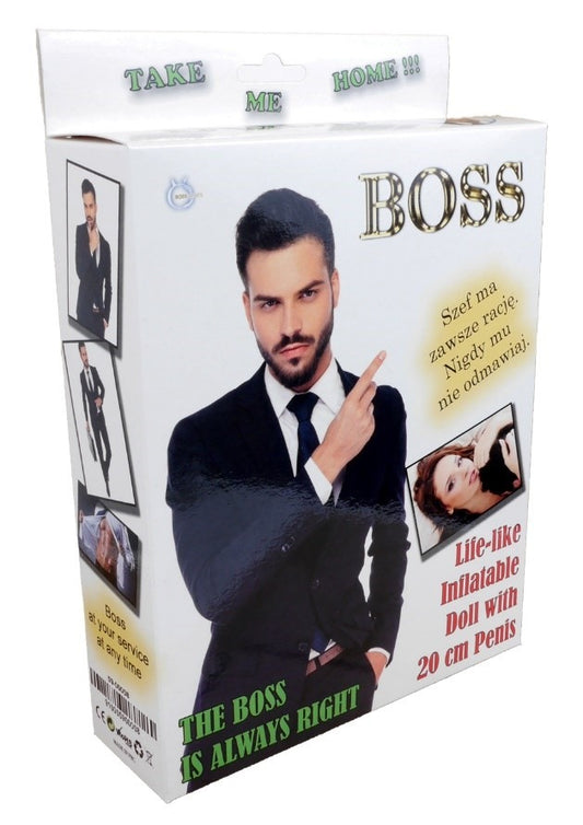 Boysoftoys Boss Male Blow Up Love Doll – Inflatable Masturbator