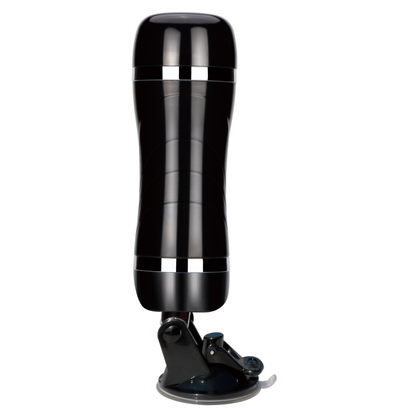 Bison Power Wand Gemonteerde Vibrerende Masturbator Zwart