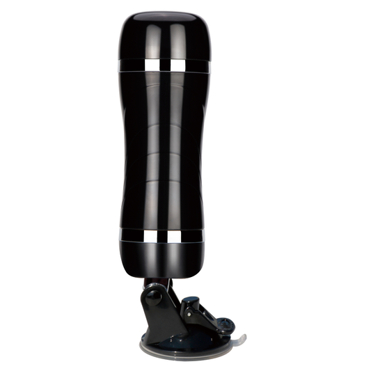 Bison Power Wand Gemonteerde Vibrerende Masturbator Zwart