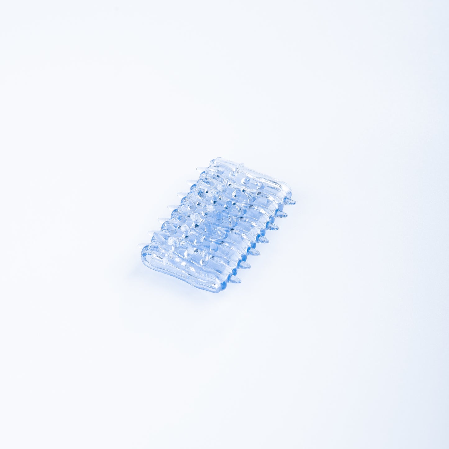 CockSleeve 2-Pack – Transparante & Blauwe Penis Sleeves met Textuur